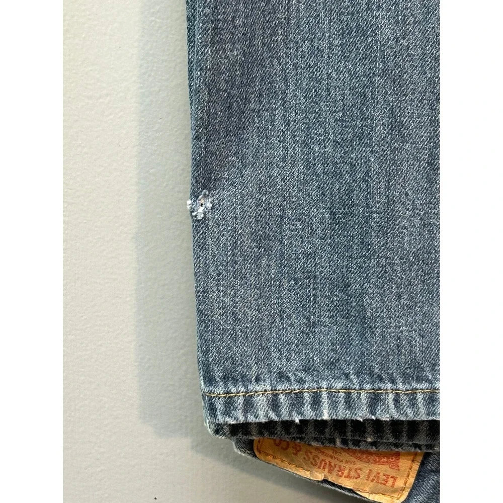Levi's Jeans Men 34x34 Blue 514 Straight Fit‎ Medium Wash Denim 100% Cotton